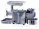 FAMA TGI22 Electric Meat Mincer - with Integrated Grater - Removable Grinding Unit in Stainless Steel - Single-phase - 230 V / 1.5 hp