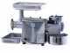 FAMA TGI22 Electric Meat Mincer - with Integrated Grater - Removable Grinding Unit in Food-grade Cast Iron - Single-phase - 230 V / 1.5 hp