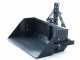 Blackstone B-PAL 140 - Tractor-mounted Rear Loader Bucket - 140 cm Blade - 400 Kg Load Capacity