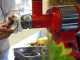 FAMA TS12R RETRO' Electric Meat Mincer - Food-grade Cast Iron Removable Grinding Unit - Three-phase - 1.0HP/400V