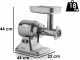 FAMA TSK12 UNIKO Electric Meat Mincer - Polished Aluminium Body - Stainless Steel Removable Grinding Unit- Three-phase - 400V/1.0hp