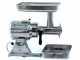 FAMA TSK12 UNIKO Electric Meat Mincer - Polished Aluminium Body - Stainless Steel Removable Grinding Unit- Three-phase - 400V/1.0hp