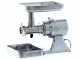 FAMA TSK12 UNIKO Electric Meat Mincer - Polished Aluminium Body - Stainless Steel Removable Grinding Unit- Three-phase - 400V/1.0hp