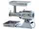 FAMA TSK12 UNIKO Electric Meat Mincer - Polished Aluminium Body - Stainless Steel Removable Grinding Unit- Three-phase - 400V/1.0hp