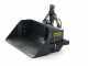 BlackStone B-PAL H 180 - Tractor-mounted Hydraulic Rear Loader Bucket - 180 cm - 700 Kg Load Capacity