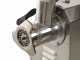 FAMA TI12 Electric Meat Mincer - Body in Stainless Steel - Grinding Unit in Food-grade Cast Iron - Single-phase - 230V/ 1.0 hp
