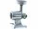 FAMA TS8 Electric Meat Mincer - Body in Polished Aluminium - Stainless Steel Grinding Unit - 0.5HP/230V