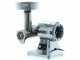 FAMA TS8 Electric Meat Mincer - Body in Polished Aluminium - Stainless Steel Grinding Unit - 0.5HP/230V