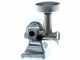 FAMA TS8 Electric Meat Mincer - Body in Polished Aluminium - Stainless Steel Grinding Unit - 0.5HP/230V