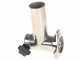 FAMA TS8 Electric Meat Mincer - Body in Polished Aluminium - Stainless Steel Grinding Unit - 0.5HP/230V