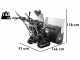 BlackStone B-ST 87 BSTE PLUS - Petrol Snowplough - Tracked - B&amp;S 2100