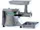 FAMA TIK12 UNIKO Electric Meat Mincer - Stainless Steel Body and Removable Grinding Unit - Single-phase - 230 V / 1.0 hp