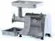 FAMA TIK12 UNIKO Electric Meat Mincer - Stainless Steel Body and Removable Grinding Unit - Single-phase - 230 V / 1.0 hp