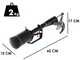 Paterlini Ara 8/U Pneumatic Pruning Shears, Direct Handle