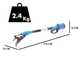 Paterlini Ara 8/D Pneumatic Pruning Shears - 0.5 m - Compressed air