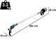 Paterlini Ara 8/U Pneumatic Pruning Shears - 1.5 m Fixed Pole - Compressed Air