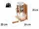 Eschenfelder 1220 Aluminium 150g - Manual Wall-mounted Flaker Mill with Stainless Steel Rollers