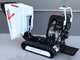 Seven Italy TH500 KM178-E Tracked Diesel Power Barrow - Hydraulic dumper truck with bucket 500 Kg