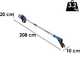 Paterlini Ara 8/D Pneumatic Pruning Shears - 1.5 m Fixed Pole - Compressed Air