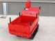Ceccato Olindo Tritone BIG CINGO - Self-propelled track-mounted garden shredder on wheelbarrow - Honda GX390 engine