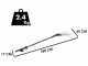 Zanon Karbonium PRO AL 200 - Electric Battery-powered Olive Harvester - Telescopic Pole