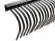 Blackstone B-HLRK 180 Heavy Tractor-mounted Landscape Rake with 3-point Hitch