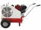 Texas 900 Petrol Engine-driven Air Compressor - Sbaraglia SC420 Engine - 14 HP