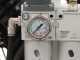 Texas 900 Petrol Engine-driven Air Compressor - Sbaraglia SC420 Engine - 14 HP