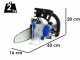 Paterlini Jack 10'' 1/4 carving Pneumatic Chain Pruner - 1/4 - for pruning