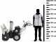 BlackStone B-ST 76 LWE - Petrol Snowplough - Loncin 180F(D)S