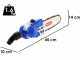 Paterlini JACK PA 8'' 1/4 Pneumatic Chain Pruner - on Extension Pole