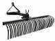 Blackstone B-HLRK 210 Heavy-duty Tractor-mounted Landscape Rake with 3-point Hitch