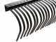 Blackstone B-HLRK 210 Heavy-duty Tractor-mounted Landscape Rake with 3-point Hitch