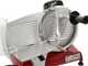 BERKEL Red Line 250 Red - Meat Slicer with 250mm Chrome-plated Steel Blade