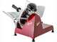 BERKEL Red Line 250 Red - Meat Slicer with 250mm Chrome-plated Steel Blade - CE professional
