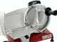 BERKEL Red Line 250 Red - Meat Slicer with 250mm Chrome-plated Steel Blade - CE professional