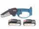 WORTEX SAW 60 Manual Battery-powered Electric Pruner - 2 batteries and battery charger included