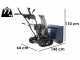 BullMach BM-61 LT - Petrol Snowplough - Tracked - Loncin H200