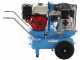Campagnola MC 660 Petrol Engine-driven Air Compressor with Honda GX270 Petrol Engine +  2 Olive Harvesters