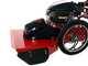 Blue Bird FLO Pro Speed 7HO - Petrol Rough Cut Mower - Blade and Line - Honda GCV200