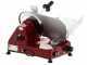 FAC S220 Red - Meat Slicer with 220 mm blade - Sharpener Included - 185W