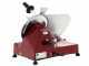 FAC S220 Red - Meat Slicer with 220 mm blade - Sharpener Included - 185W