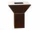 COLORADO Wood-fired Barbecue - 4 Stainless Steel Plates - Frame in Weathering Steel