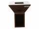 COLORADO Wood-fired Barbecue - 4 Stainless Steel Plates - Frame in Weathering Steel