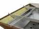 COLORADO Wood-fired Barbecue - 4 Stainless Steel Plates - Frame in Weathering Steel