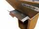 COLORADO Wood-fired Barbecue - 4 Stainless Steel Plates - Frame in Weathering Steel
