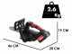 Blue Bird THCS 22-07 - 2 x 18V 5Ah Battery-powered Electric Chainsaw - 20 cm Blade