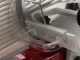 FAC F 250 R Red - Meat Slicer with 250 mm Blade - Easy-to-clean parts  - Fixed Sharpener
