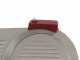 FAC F 250 R Red - Meat Slicer with 250 mm Blade - Easy-to-clean parts  - Fixed Sharpener