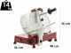 FAC F 250 R Red - Meat Slicer with 250 mm Blade - Easy-to-clean parts  - Fixed Sharpener